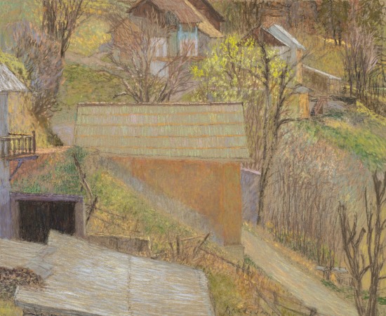 Martin Basdevant, Chapelle des Prats - Printemps naissant, 2023