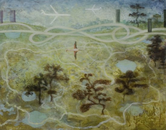 Alasdair Wallace, Landscape near a City, 2010