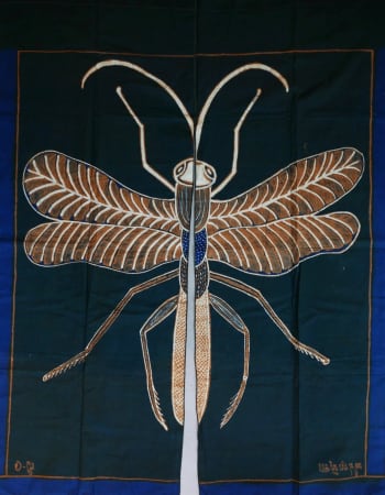 LoU Zeldis, Split Noren insect panel, 1998 - 2010
