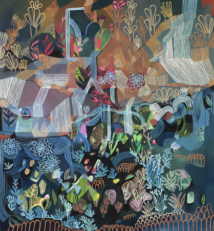 Ashley Amery, Erosion & Regrowth, 2017