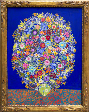 Hepzibah Swinford, Blue Flowers, 2021