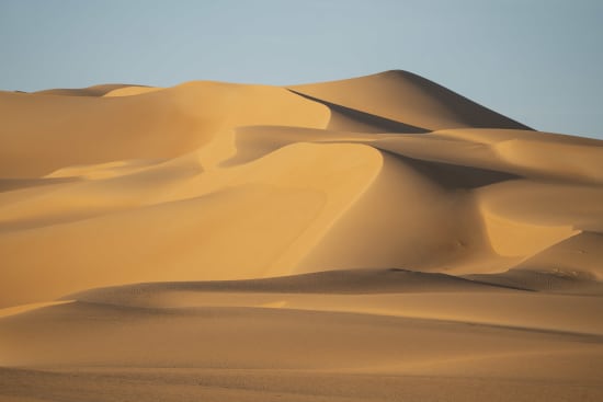 Raphael Avigdor, photograph of the Saharan desert sand dunes