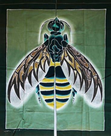 LoU Zeldis, Split Noren Insect Panel, 1998 - 2010