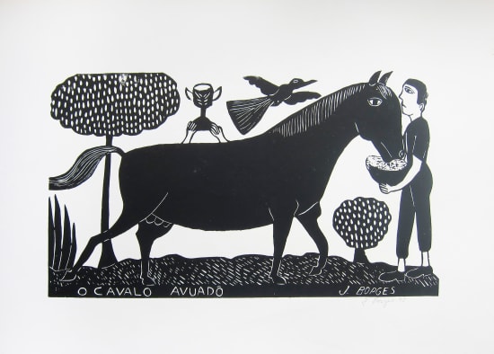 José Borges, O Cavalo Avuadô - The Avuadô Horse, 1995