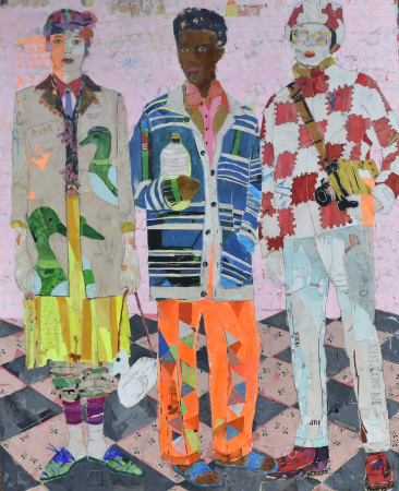 Mersuka Dopazo, Three People, 2022