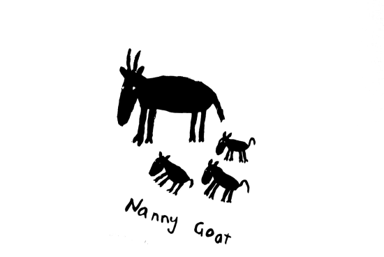 Thelma Dixon, Nanny Goats, n.d.