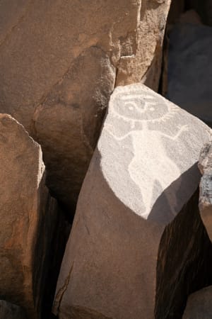 Raphael Avigdor, Neolithic rock art in the Sahara desert