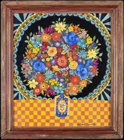 Hepzibah Swinford, Flowers in a jar, 2016