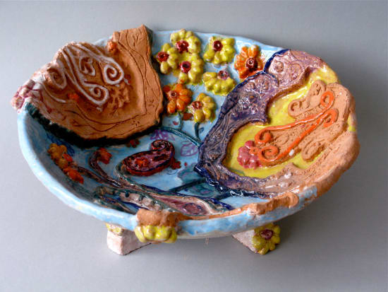 Fons van Laar, Decorative ceramic plate 