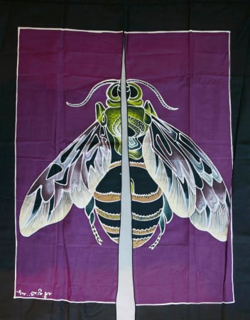 LoU Zeldis, Split Noren insect panel, 1998 - 2010