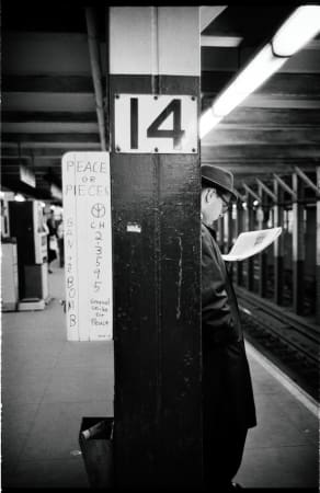 Jim Marshall, Peace or Pieces New York Subway