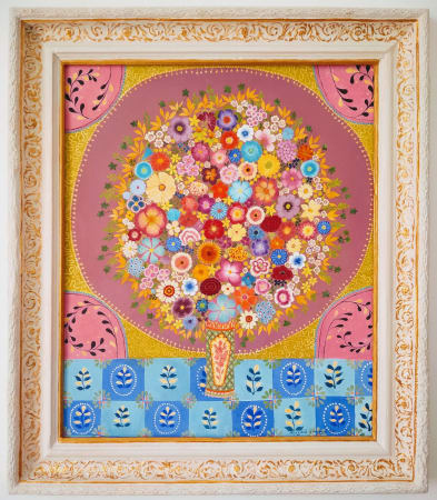 Hepzibah Swinford, Flowers in a Circle , 2020
