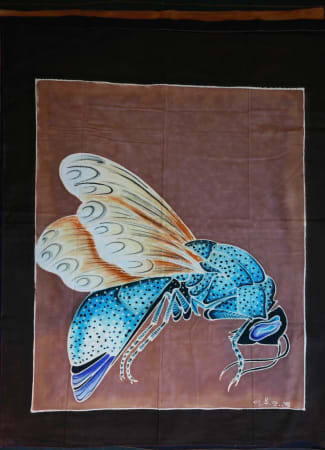 LoU Zeldis, Solid Noren insect panel, 1998 - 2010