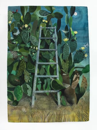 Sophie Charalambous, NIght Flowering Prickly Pear II, 2021