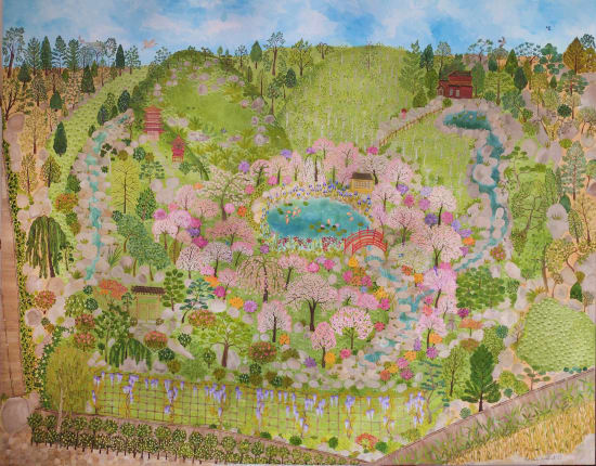 Hepzibah Swinford, Japanese Garden, 2022