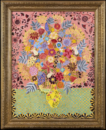 Hepzibah Swinford, Tapestry Flowers, 2018
