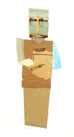 Jerry Jeanmard, Bridgekeeper (Paper People 3), 2015