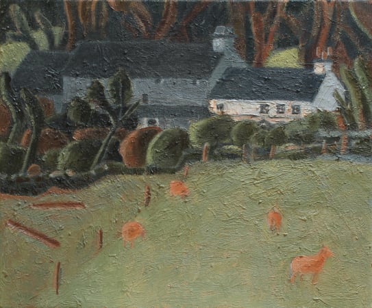 Louise Sturgis, Farmhouse in Kentmere (Longhouses) IV, 2023
