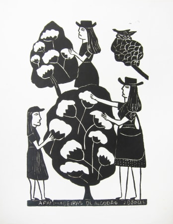 José Borges, Apanhadeiras De Algodāo - Cotton Pickers, 1989