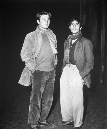 Freddy and Pierre in Saint Germain des Pres, Paris, 1952