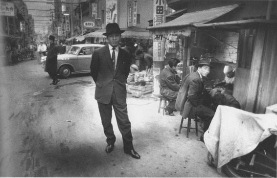 Yakuza gangster, Osaka, 1960