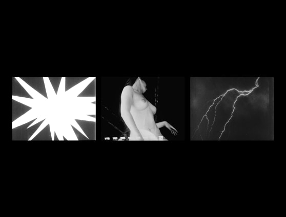 Bruce Conner, THREE SCREEN RAY, 2006