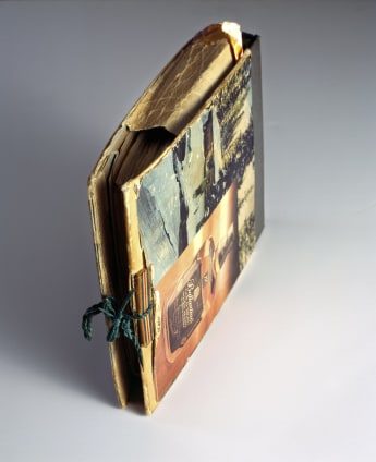 Akram Zaatari, Neruda’s Letters. Nabih Awada’s book of letters from family and friends, 2007