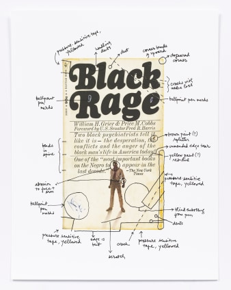 Glenn Ligon, Black Rage, 2015