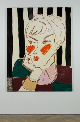 Ella Kruglyanskaya, Pixie on Stripes, 2015