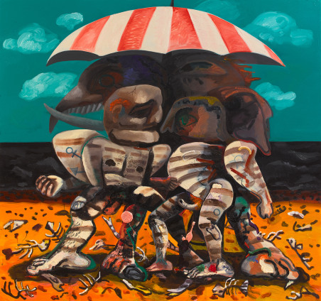 Dana Schutz, Suspicious Minds, 2019