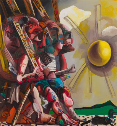 Dana Schutz, Beat Out the Sun, 2018