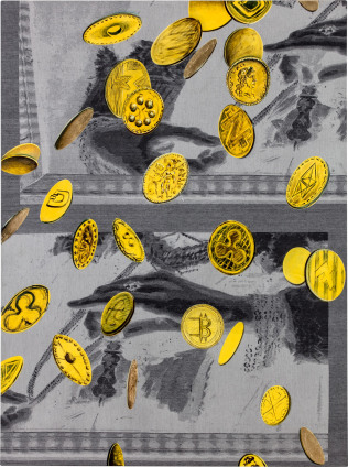 Caragh Thuring, Pinstripe Perversion, 2021