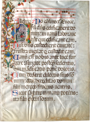 Workshop of Giovanni di Antonio da Bologna, Singing Franciscans