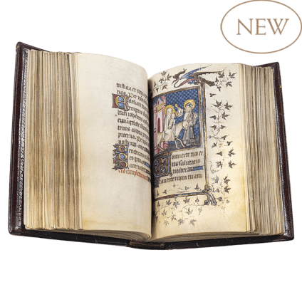 Hours of Collette de Lautier (use of Paris) , France, Paris, c. 1400 (suggested date of 1401 on the first numbered leaf in a 16th century hand)