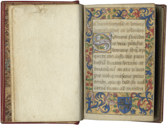 Prayerbook, including Devotional Offices for St. Francis and other saints, France, Loire Valley (Tours?), c. 1490-1500