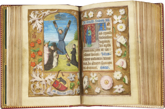 Book of Hours (for use in the region of Marchiennes) , Northern France, Hainaut (Valenciennes?), c. 1500