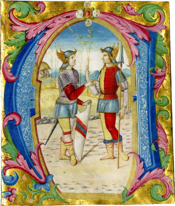 Attavante degli Attavanti, Saints Sergius and Bacchus