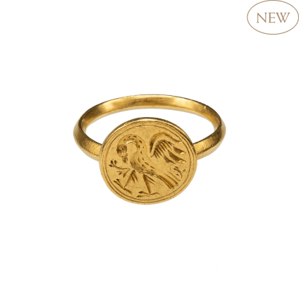 Signet Ring with Pelican in Piety, Western Europe (England?), 15th – 16th century