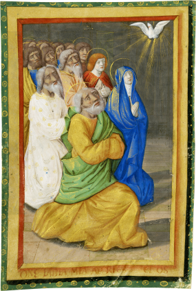 Master of Martainville 183 and Jean Pichore, The Pentecost