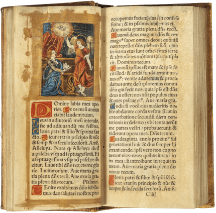 Printed Book of Hours (use of Rome) , France, Paris, Germain Hardouyn, c. 1536