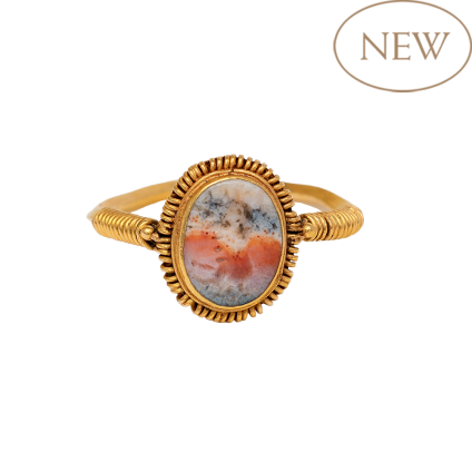 Gallo Roman Ring with Pig Intalgio