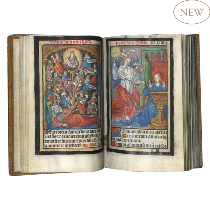 Printed Book of Hours (Use of Paris), Paris, Thielman Kerver, April 29, 1522 (dated colophon)