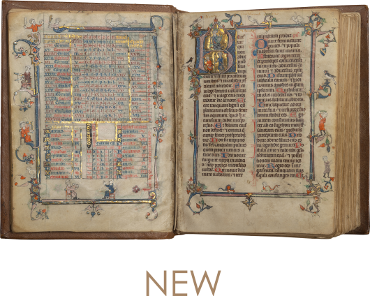 The Arenberg Psalter-Breviary (Premonstratensian use) , Northeastern France (Laon?), c. 1300 (after 1297)
