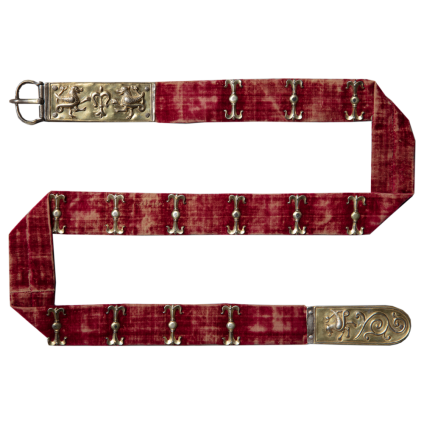 A Silver-Gilt Girdle Decorated with Fantastical Beasts, Serbian Empire, c. 1350-1400