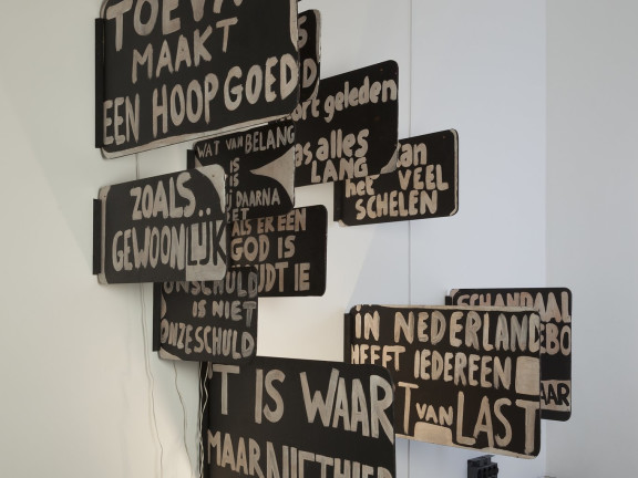 zoveelste waarheidzoeker-borden another seeker for truths, 1996