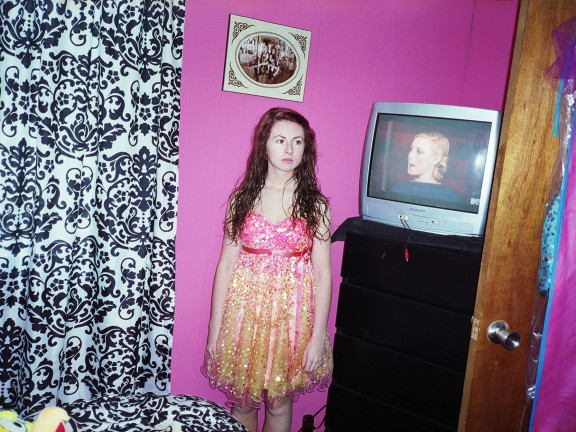 Kendra in evening dress, 2013