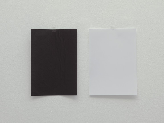 The impossibility of the white to be black and the black to be white, 2018