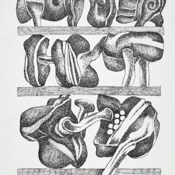 Dia al-Azzawi, Hanging Garden of Babylon, 2013