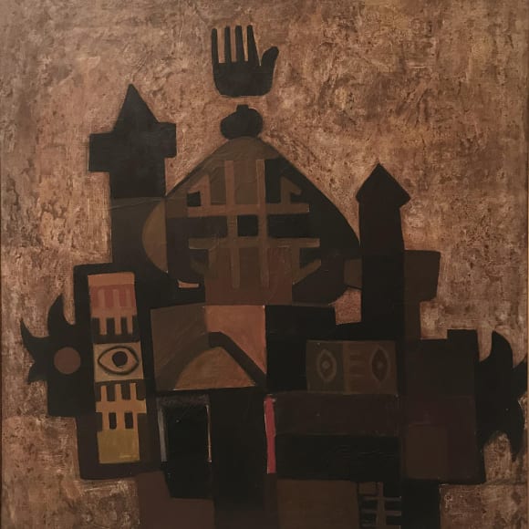 Dia al-Azzawi, Takween Islami (Islamic Composition), 1965