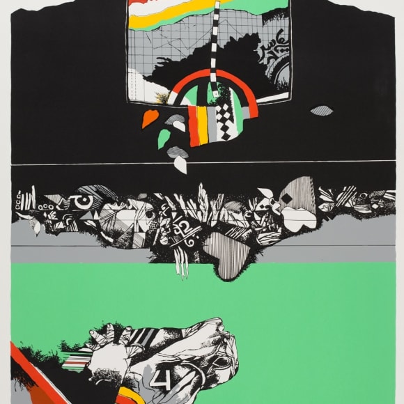 Dia al-Azzawi, Oriental Scene, 1978